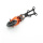 Wheelie Bar Aluminium Orange - Billet Machined Wheelie Bar Savage XS