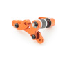 Servosaver Lenkungsteile Aluminium Orange - Billet Machined T2 Steering Bell Crank - Savage XS