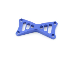 Regler - Halter / -Strebe / -Abdeckung Aluminium Blau - ESC MOUNT - Savage XS