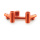 Lenkungsteile Aluminium Orange - Billet Machined Steering Bell Crank - HPI Bullet