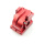 Getriebegehäuse (Differential) Aluminium Rot - Billet Machined Gearbox - HPI Bullet