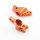 Hintere Radtr&auml;ger - Aluminium Orange - Billet Machined Rear Hub Carrier - HPI Bullet