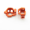 Lenkhebeltr&auml;ger - Aluminium Orange - Billet Machined Castor Block - HPI Bullet