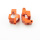 Lenkhebelträger - Aluminium Orange - Billet Machined Castor Block - HPI Bullet