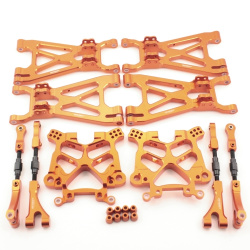 Aufh&auml;ngungs- / Fahrwerks-Set Aluminium Orange - Complete Suspension Set