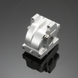 Getriebegehäuse (Differential) Aluminium Silber - Billet Machined Gearbox - HPI Bullet