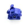 Getriebegehäuse (Differential) Aluminium Blau -...