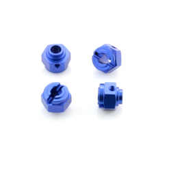Radmitnehmer (Sechskant Felgenmitnehmer) 12mm - Aluminium - Blau