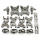 Aufh&auml;ngungs- / Fahrwerks-Set - Aluminium Grau - Billet Machined Suspension Set - Savage XS
