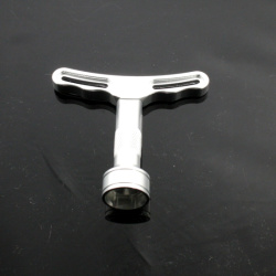 Radmutter-Schlüssel / Sechskant-Schlüssel 17mm - Silber