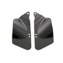 Spritz-Schutz / Schutzblech (Plastik)  fuer hinteren, unteren Querlenker aus Alu von Integy - HPI Bullet