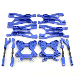 Aufh&auml;ngungs- / Fahrwerks-Set Aluminium Blau - Billet Machined T2 Suspension Set