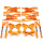 Aufh&auml;ngungs- / Fahrwerks-Set Aluminium Orange - Billet Machined T2 Suspension Set